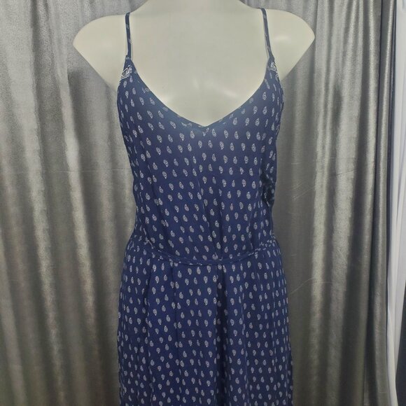 LuLu's Coveted Curated Collected Boho Paisley Low Back Maxi Dress Size M - Picture 2 of 16